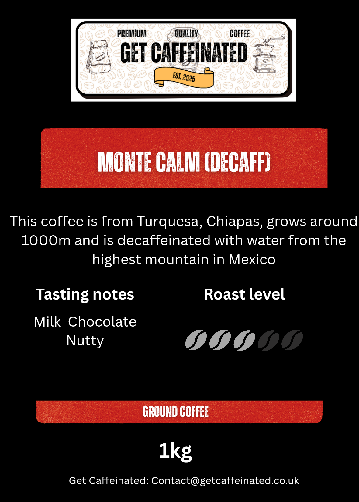Monte Calm (Decaff)
